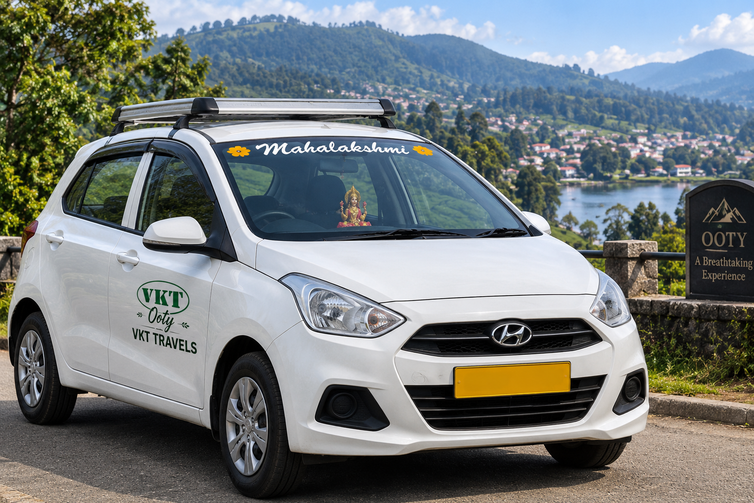 VKT Travels Ooty 5 Seater Taxi